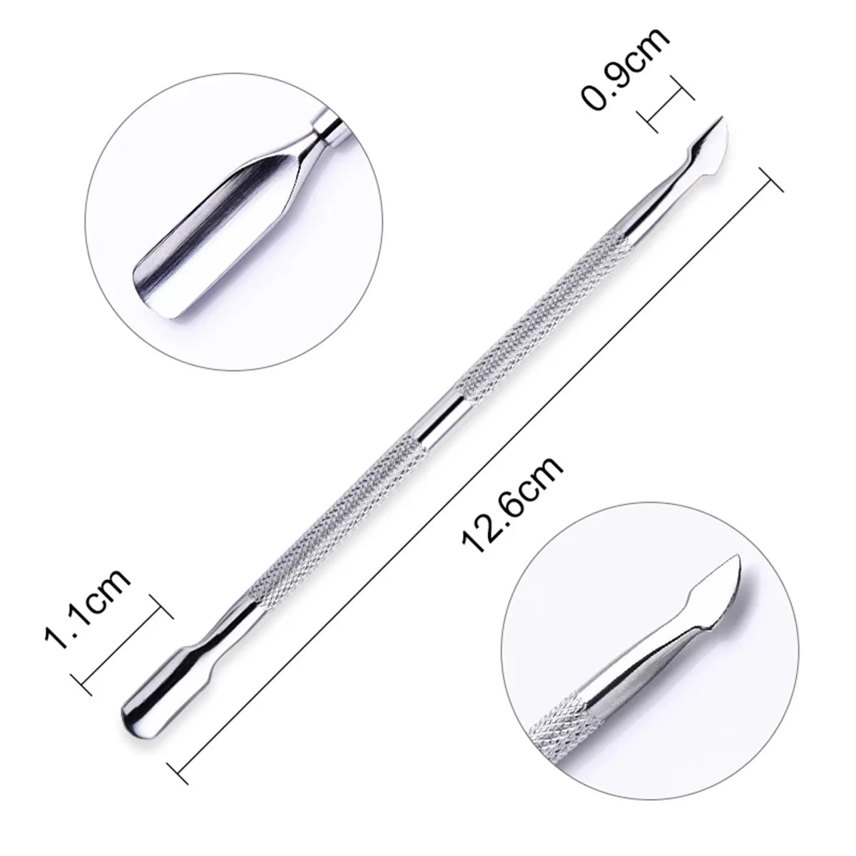 4 unids/set profesional cortador de uñas de acero inoxidable tijeras multifunción empujador de cutículas removedor cuidado de uñas Kits de manicura