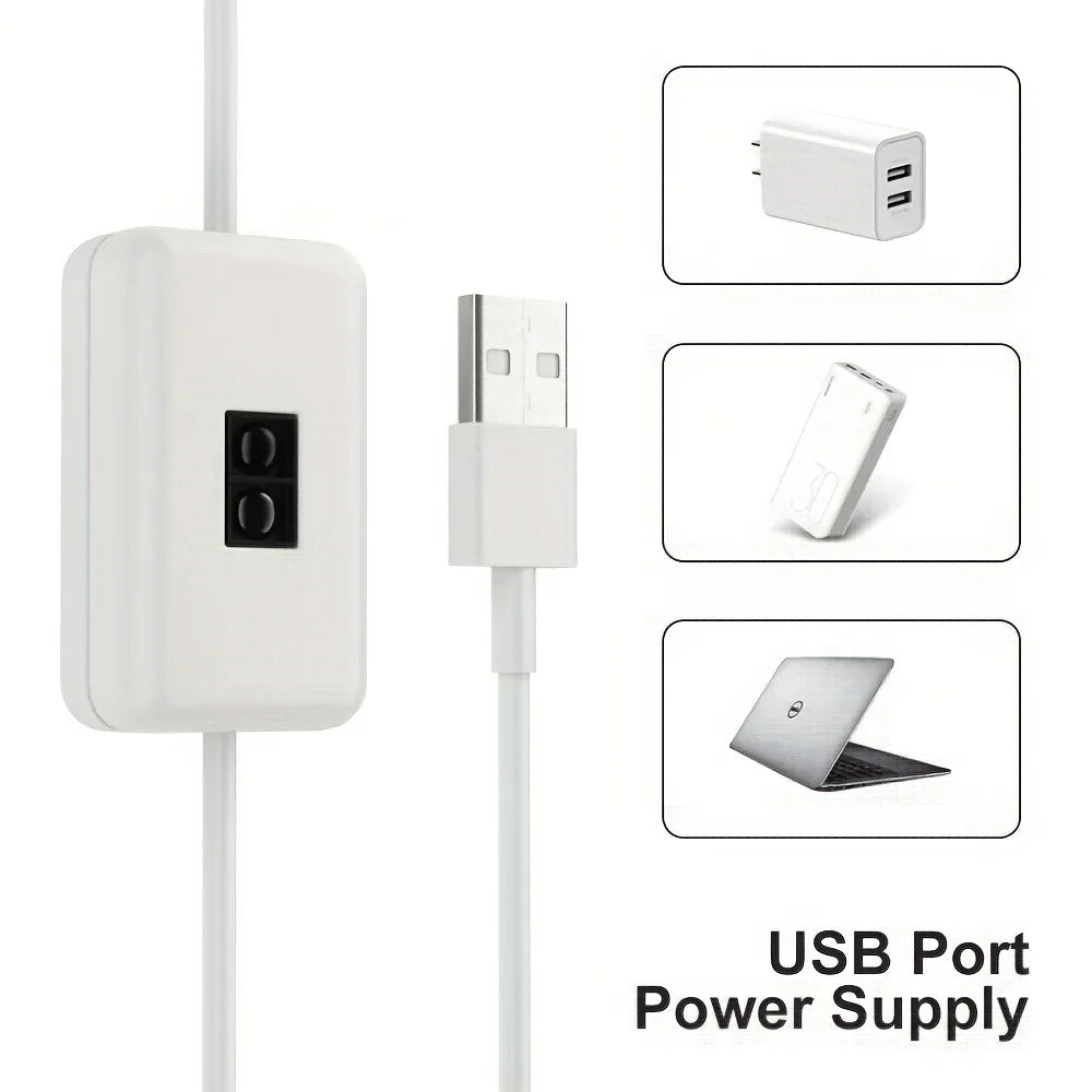 Tira de luces LED con detección manual, Sensor de encendido y apagado de movimiento, 5V, USB, 30LED/M, cinta de luces de diodo para decoración de armario, iluminación de cocina