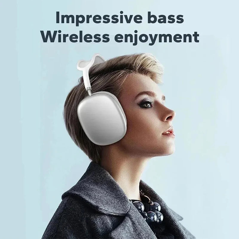 Auriculares inalámbricos Bluetooth 5,3 para deportes al aire libre con contenedor de carga pantalla Control táctil auriculares para Muisc
