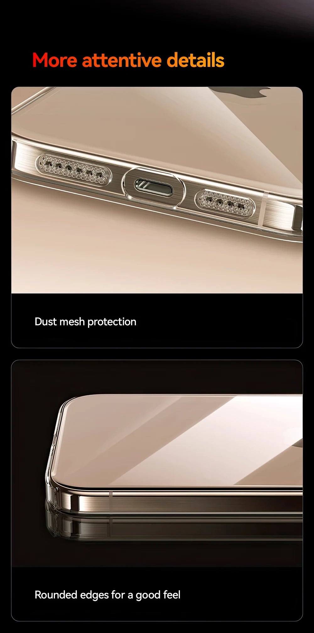 Joyroom para iPhone 17 16 15 Pro Max funda protectora de lente funda antiamarilla para iPhone 17 16 Pro Max cubierta transparente a prueba de golpes