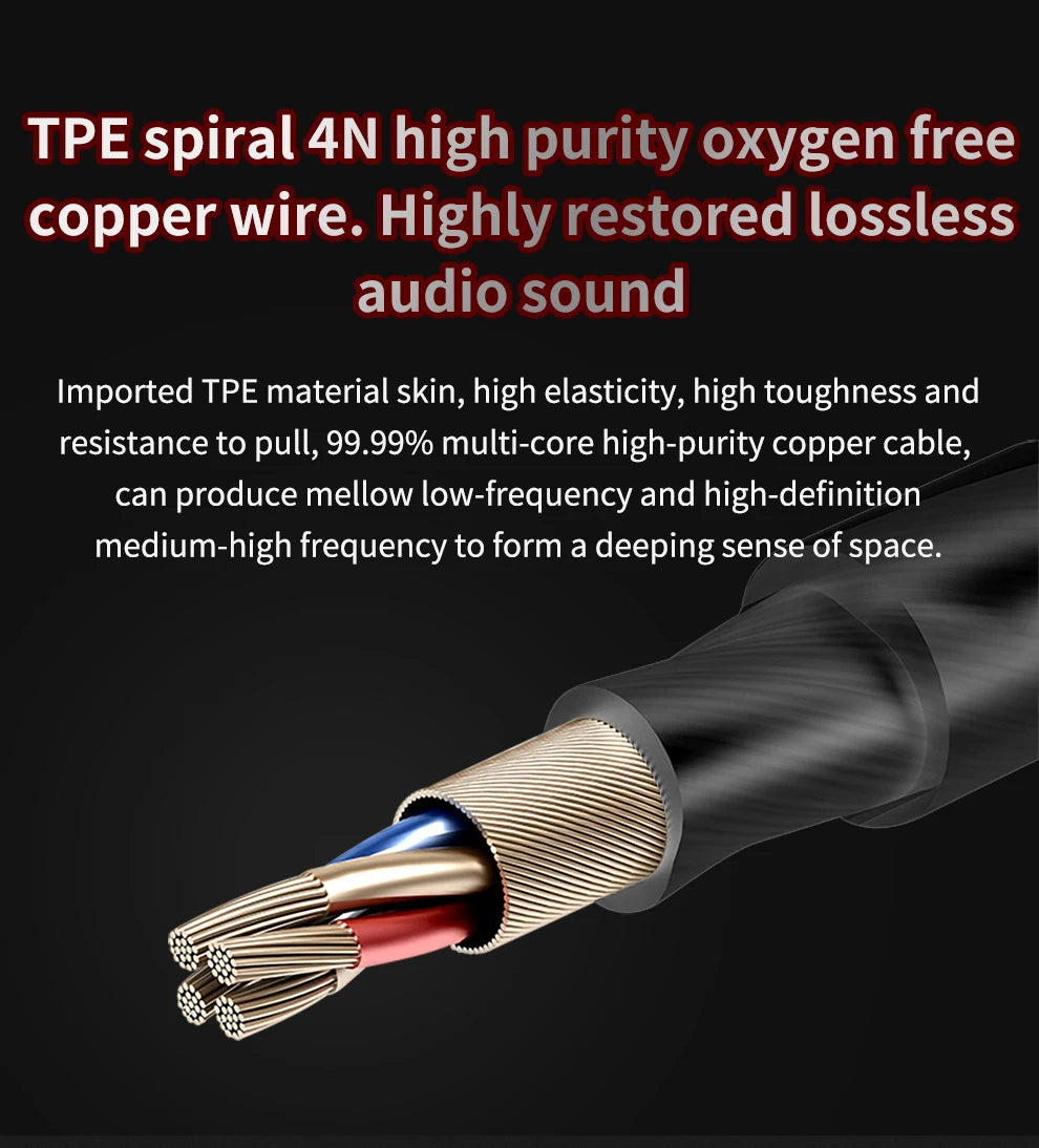 Original QKZ AK6 auriculares internos 6 unidad de controlador dinámico auriculares con micrófono estéreo deportes HIFI Subwoofer auriculares Monitor auriculares