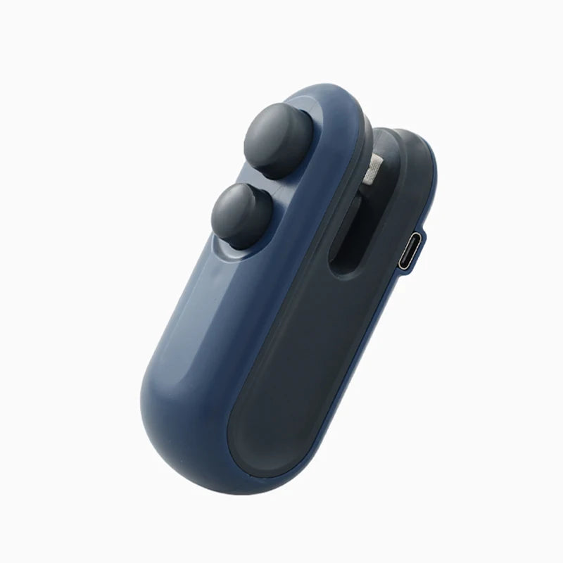 Mini máquina de sellado de bolsas de calor, sellador de paquetes de bolsas de plástico, sellador de bolsas de Clip, sellador de mano, embalaje de alimentos, sellador de calor
