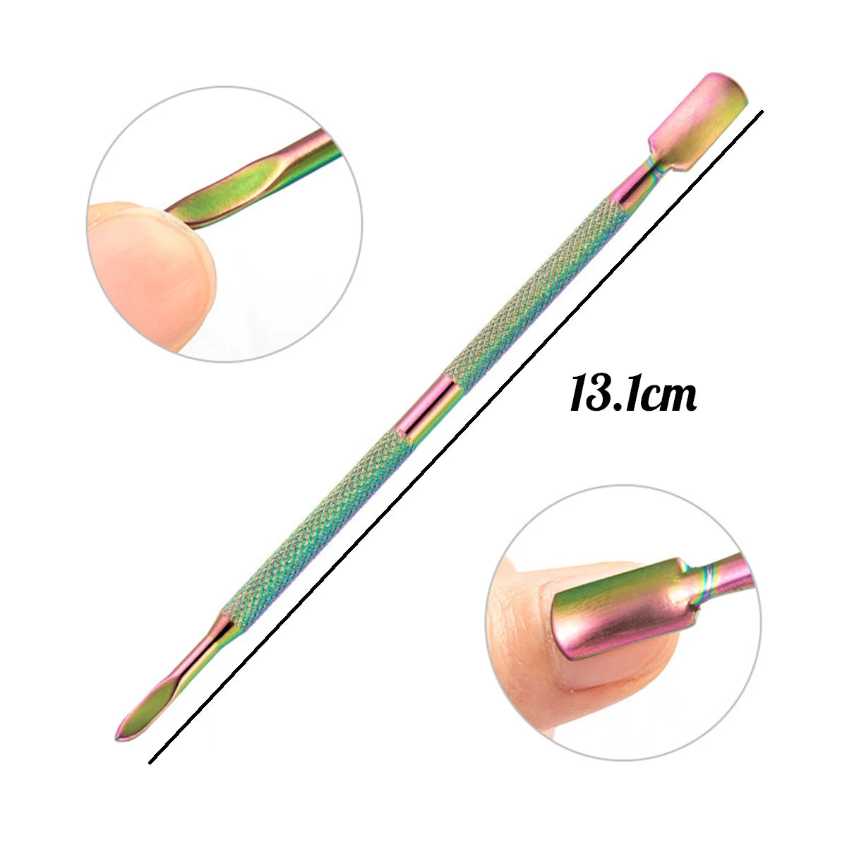 4 unids/set profesional cortador de uñas de acero inoxidable tijeras multifunción empujador de cutículas removedor cuidado de uñas Kits de manicura