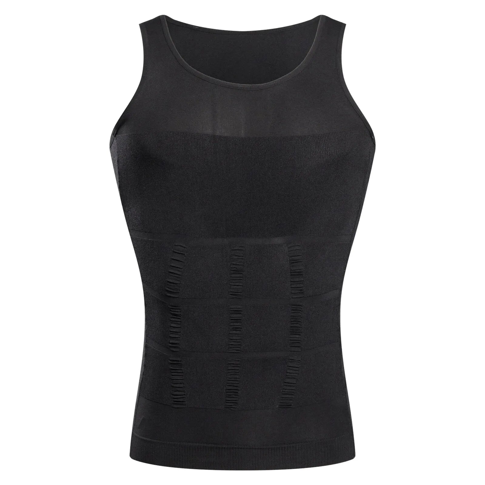 YBFDO-Chaleco de compresión adelgazante para hombre, camiseta interior sin costuras, entrenador de cintura, camiseta sin mangas, Control del vientre, ropa moldeadora para pérdida de peso