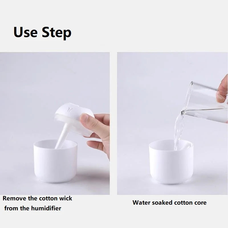 Mini humidificador de aire USB de 250ML, difusor de aceites esenciales aromáticos para el hogar y el coche, generador de niebla silencioso ultrasónico con lámpara LED de Color