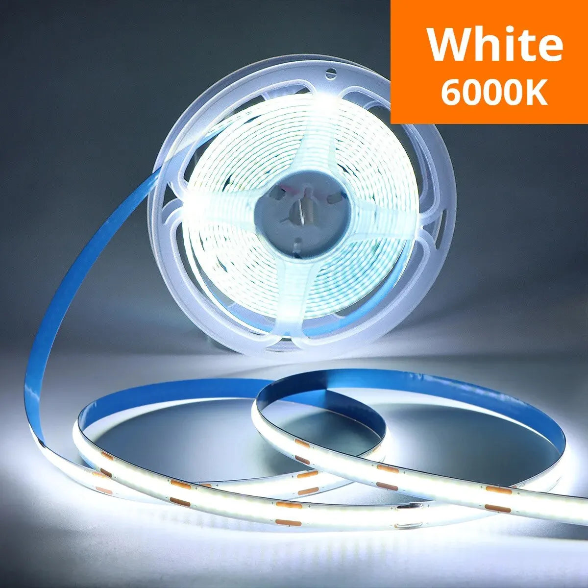 Tira de luces LED COB, atenuador táctil, cinta de diodo Flexible, 5V, USB, iluminación interior lineal, lámpara para habitación, bricolaje, TV, espejo, retroiluminación, decoración de pared