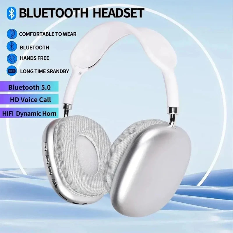 Auriculares inalámbricos Bluetooth 5,3 para deportes al aire libre con contenedor de carga pantalla Control táctil auriculares para Muisc