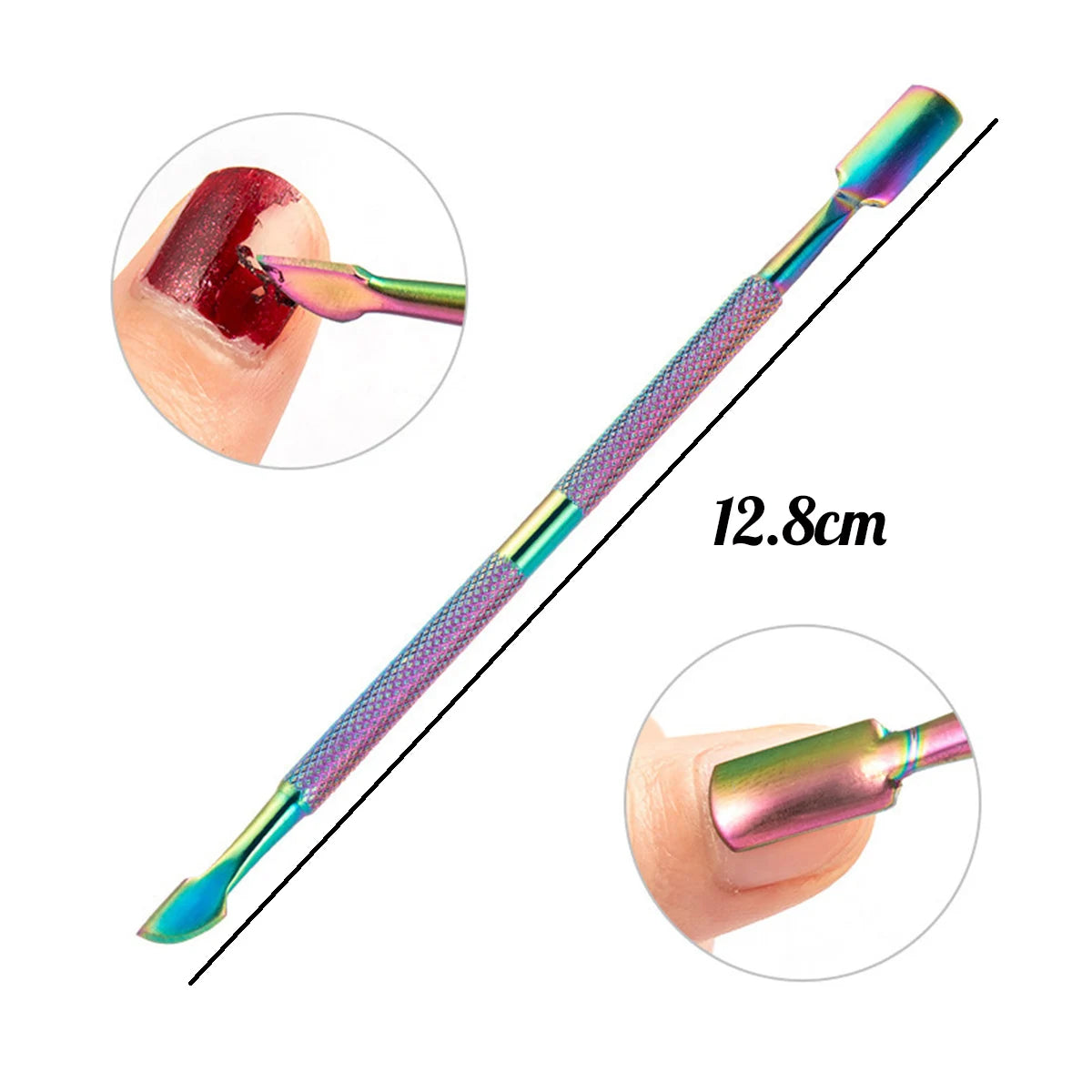 4 unids/set profesional cortador de uñas de acero inoxidable tijeras multifunción empujador de cutículas removedor cuidado de uñas Kits de manicura