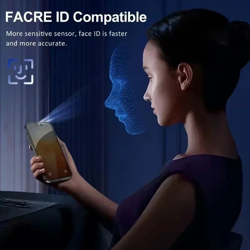 Protector de pantalla de privacidad de cubierta completa de 5 uds para iPhone 16 11 12 13 14 Pro Max Mini 8K vidrio antiespía para iPhone 15 PRO XR X XS MAX